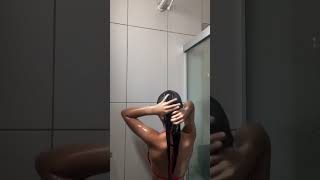 Teen bikini daily shower routine