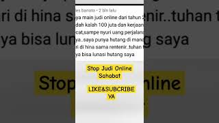 Kalah judi 100juta dihina Rentenir #judionline #stopjudionline #slotonline #judislot #rungkad