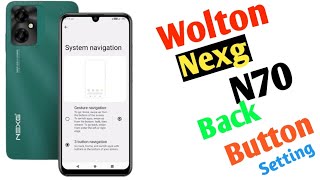 How To Wolton Nexg N70 Back Button Setting(Uzzol Technology)