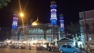 Jejak Melayu: Grebi (Ghirbi)- Suasana malam di depan Masjid Ao Nang, Krabi