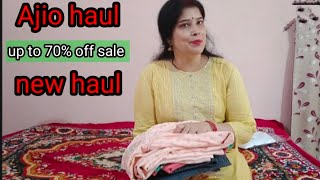 Ajio haul up to 70% off sale | new haul | online shopping haul | trands haul