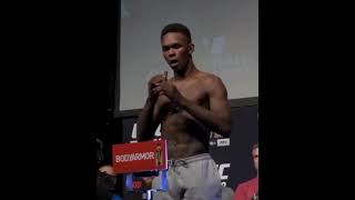 Israel Adensanya Pulls Out A Cigar | He Wants All The Smoke