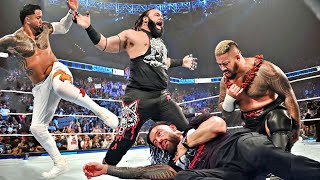 WWE 23 October 2024 Roman Reigns VS. Solo Sikoa VS. Jey Uso VS. Jacob Fatu VS. All Smackdown & Raw