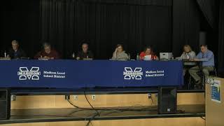 Madison Local Schools Board of Education Meeting 5-9-22 6:00pm