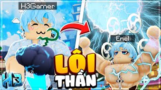 Mình Hóa VỊ THẦN SẤM SÉT?? Sức Mạnh RUMBLE của Enel Trong King Legacy | Roblox