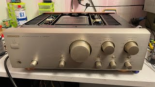 Sansui au-a907xr. Профилактика после профилактики. Часть 3. Настройка. Меандр. Клип