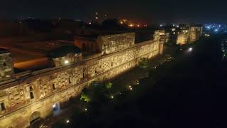 Illumination of the World's Largest Picture Wall Lahore Fort