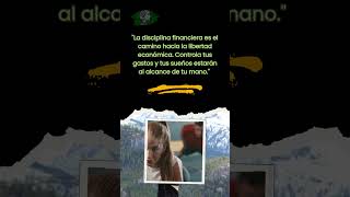 "La disciplina financiera te lleva a la libertad económica.  Toma control 💰🔐💪" #finanzasia  #frases
