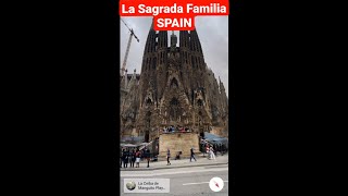 La Sagrada Familia l Antoni Gaudi l Architecture l Iconic Church l Tourist place