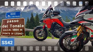 Passo del TONALE - TONALE in moto - Multistrada 1200 - Multistrada Enduro