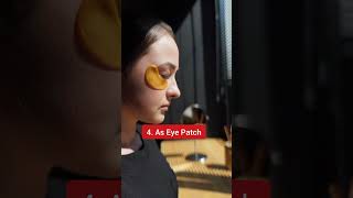 Different Uses Of Face Pads/ Multiple Way To Use Your Face Pad #beauty #shorts