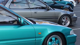 Christmas Eve Cars and Coffee Honda Spot Classics with Friends