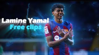 Lamine Yamal free clips for edit 1080p HD