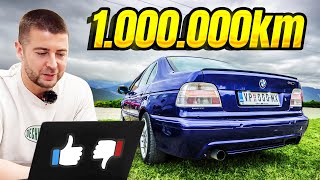 BMW E39 PREŠAO MILION KM?! Ocenjujem vaše projekte