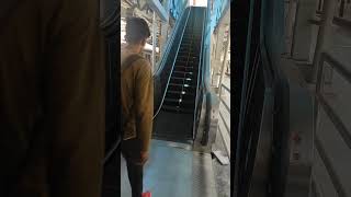 Moving Escalator in CST station#shorts