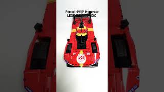 Ferrari 499P Hypercar 1:8 scale LEGO Technic MOC