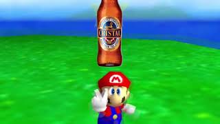 cerveza cristal in super mario 64