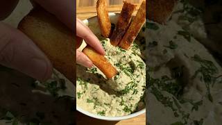 Auberginen Dip #eggplantrecipe #auberginerecipe #auberginendip #shorts