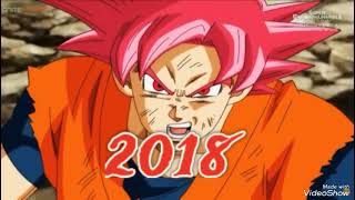 EVOLUTION OF GOKU SSJ DIOS [2015-2018]#shorts #goku