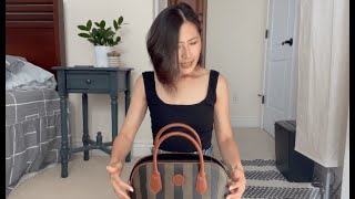 Pre-loved & Vintage Review - Fendi Pequin Handbag | Louis Vuitton Vernis 4-key Ring Holder