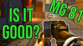 IS THIS THE BEST LMG?! - "MG 81" DLC Weapon Stats & Gameplay! (COD WW2 Multiplayer)