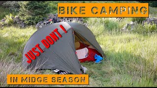 Bike Camping | Midge Hell | Hubba NX