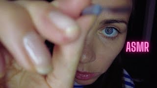 АСМР окрашивание бровей и ресниц👱‍♀️ Ролевая игра 🖊ASMR Role Play ✏️