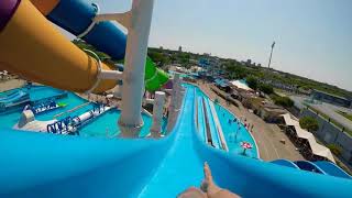 Ondulados Water Slide at AquaSplash in Lignano, Italy.