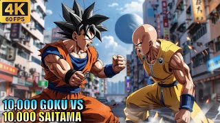 What Happens If Goku Fight Against Saitama!? - Ultimate Epic Battle Simulator 2