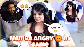 Mamba Angry 😡 in game || Krutika laughing 🤣 || Bgmi || s8ul highlights || krutika highlights ||