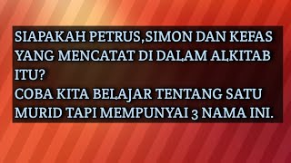 Siapa Petrus ? Dan dia mati dimana? Bisa baca di deskripsi dibawah kalau saudara ingin tahu🍁🥀🥀✔️✋