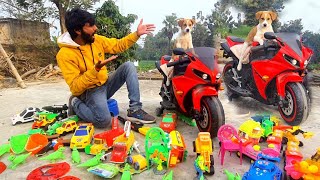 Gareeb Boys And Khilone Wala Shopping With Puppy || New Short Films by Cute Bibi , Animals home