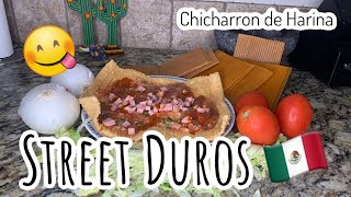 HOW TO MAKE DURO CON SALSA l CHICHARRONES PREPARADOS l SALSA BOTANERA l MEXICAN SNACK l MICH RIVERA