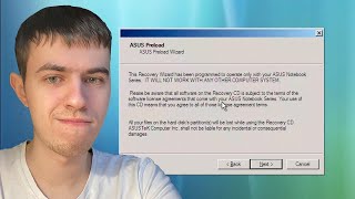 Восстановление ноутбука ASUS F5RL с Recovery-диска