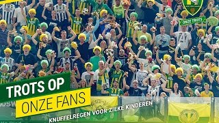 Football Respect | ADO Den Haag fans shower sick kids with toys