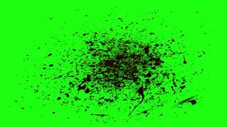 blood spatter moves - green screen effects [HD] Green Screen  part 3