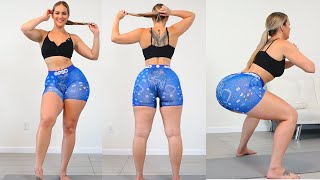 Ultimate Big Booty Squat Challenge Home Workout!!