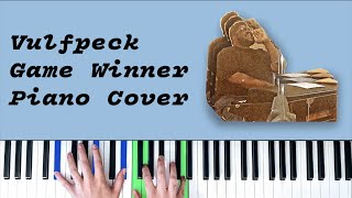 Vulfpeck/Joey Dosik - Game Winner [Piano Cover]