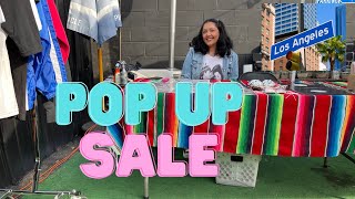 Pop Up Sale Prep and Results - East LA Estate Sale Haul!