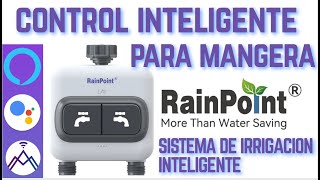 ✅ Sistema de riego de dos zonas Inteligente