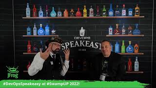 #DevOpsSpeakeasy at #swampUP San Diego 2022 with Evgeny Karasik