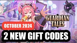 GUARDIAN TALES COUPON CODES OCTOBER 2024 | GUARDIAN TALES COUPON CODES