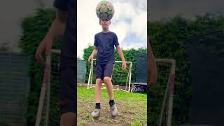 Insane scorpion kick crossbar challenge.#shorts#football#skills