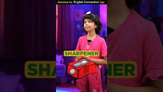 Learn Right Pronunciation of ✅ Sharpener | Kids English Words | Adi Connection #shorts