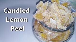 Candied Lemon Peel