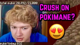 Crush on POKIMANE!?