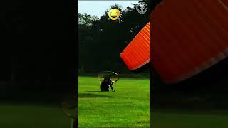 Pouso de paramotor - Levanta, sacode a poeira e dá a volta por cima!