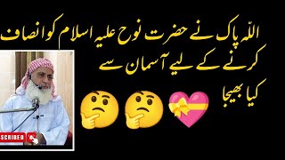 🤔😳🤔|| اللّه پاک نے حضرت نوح علیہ اسلام کے لیے آسمان سے کیا بھیجا ||🤔🤔😳