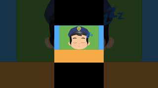 Little Policeman is Sleeping Alone in the Bedroom#shorts