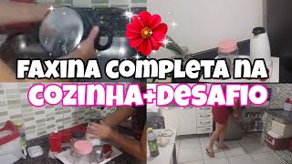 FAXINA NA COZINHA|DESAFIO EM 3O MINUTOS